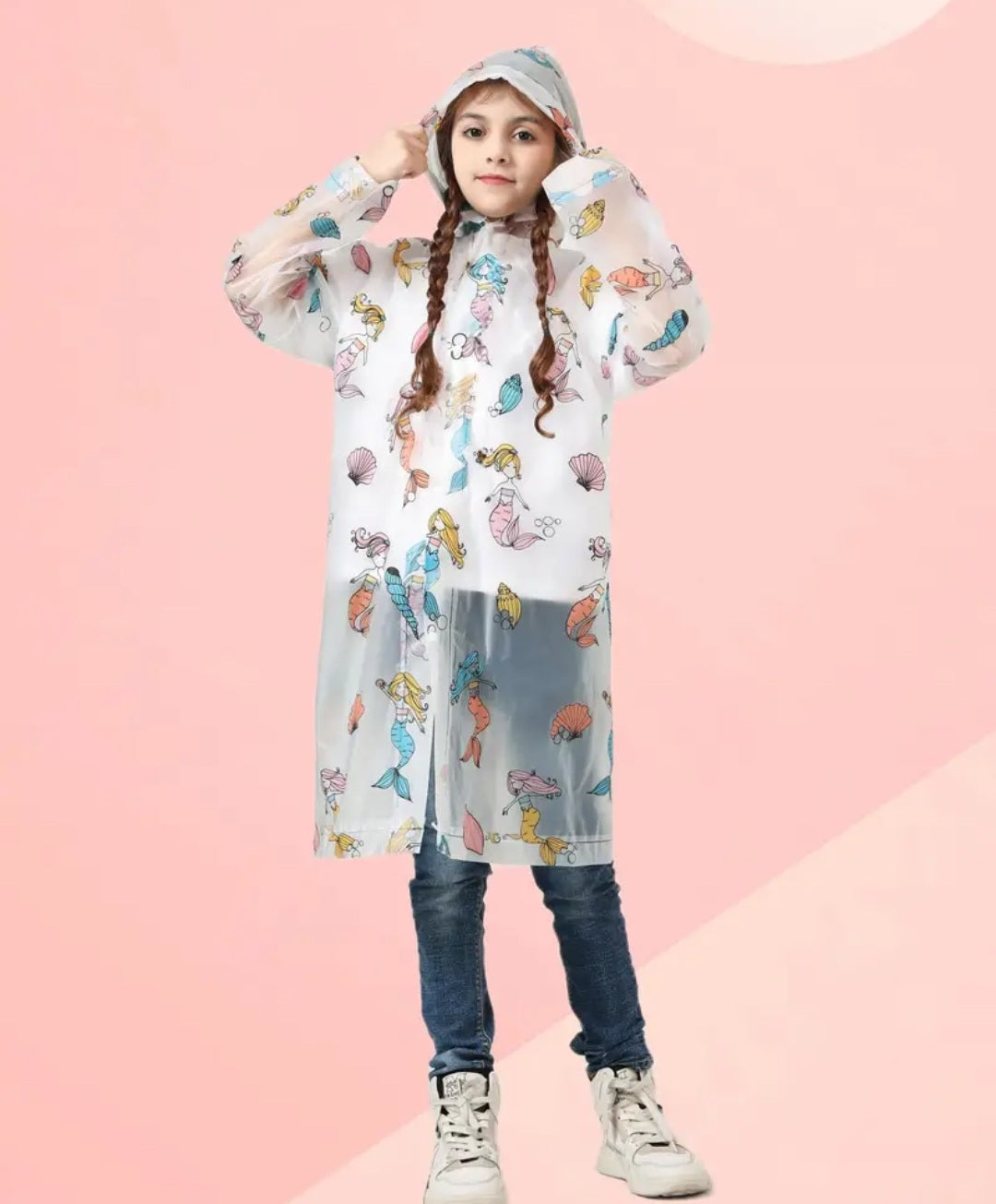 Mermaid Rain Coat #1000238