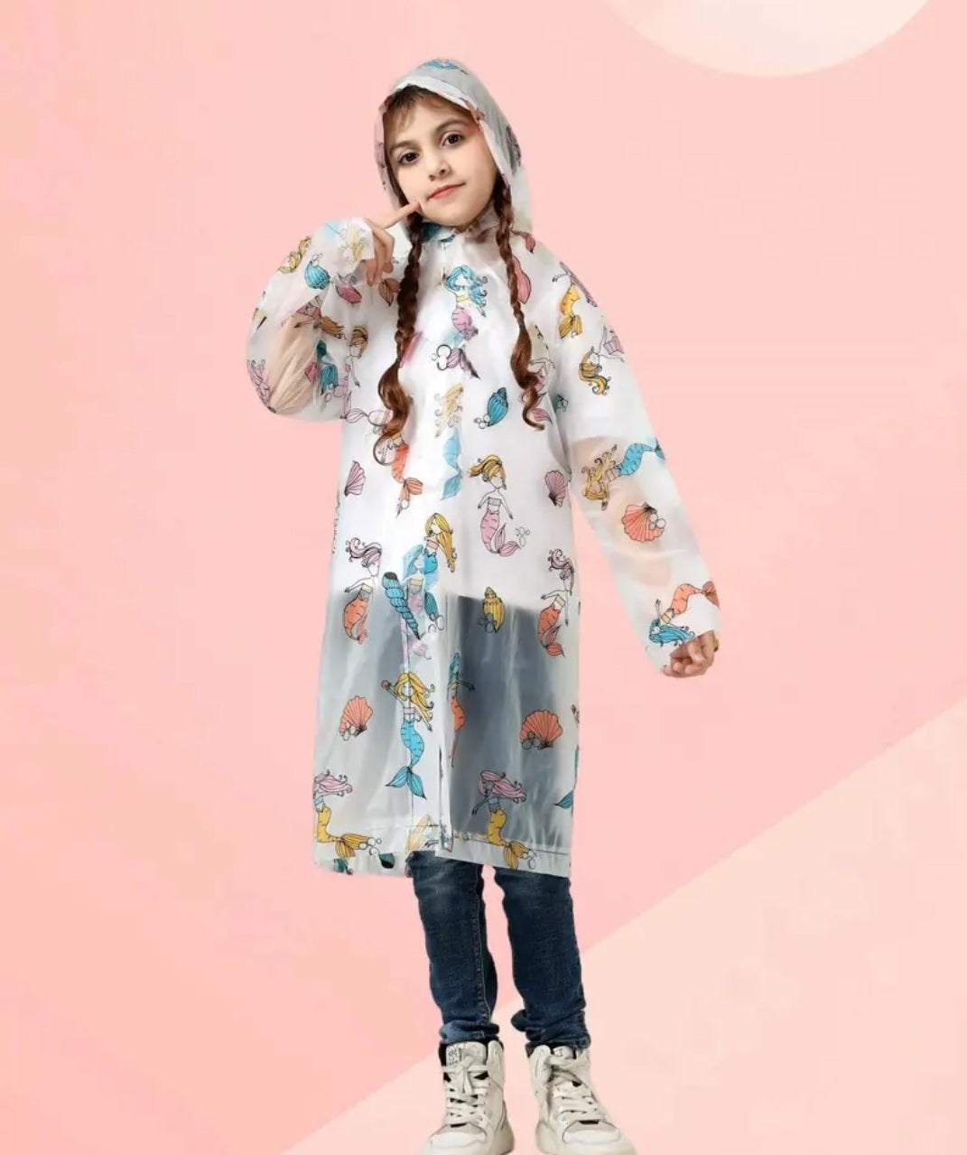 Mermaid Rain Coat #1000238