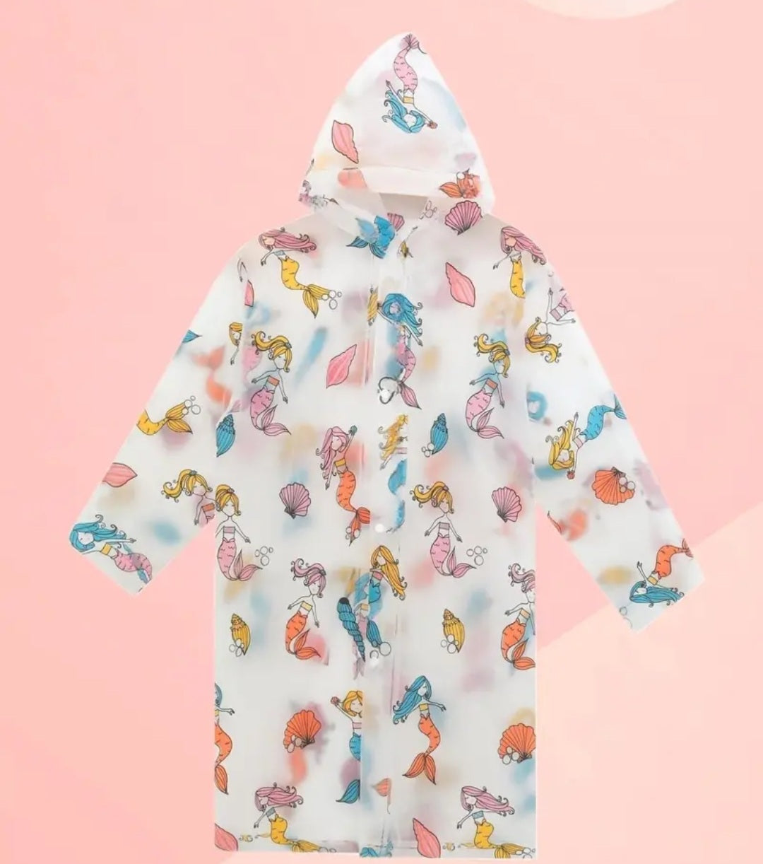 Mermaid Rain Coat #1000238