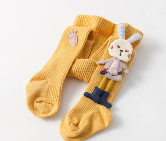 Mustard Bunny Stockings #4000416