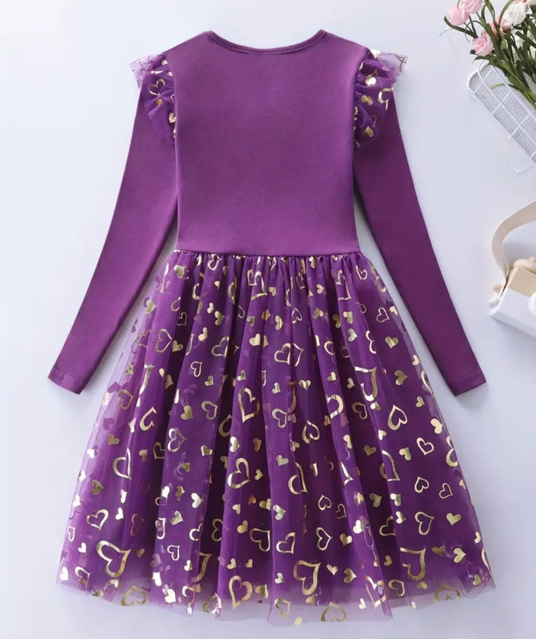 Purple Sequins Unicorn Dress #1002008