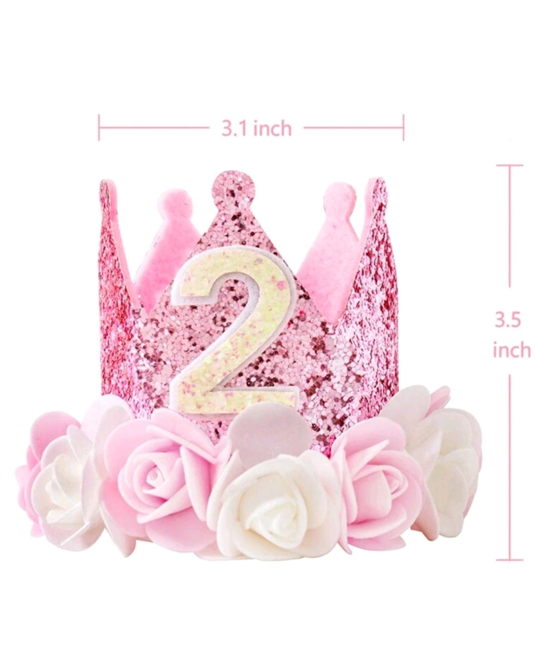 Birthday Crown Two Floral #4000426