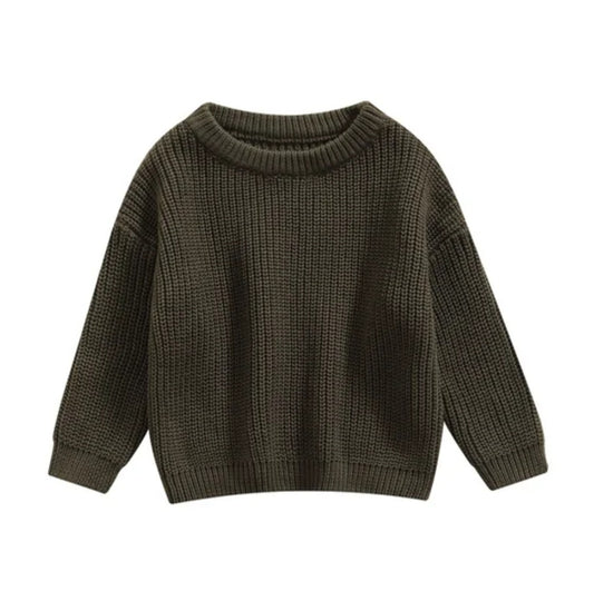 Army Green Luxury Sweater Gender Neutral #10020031