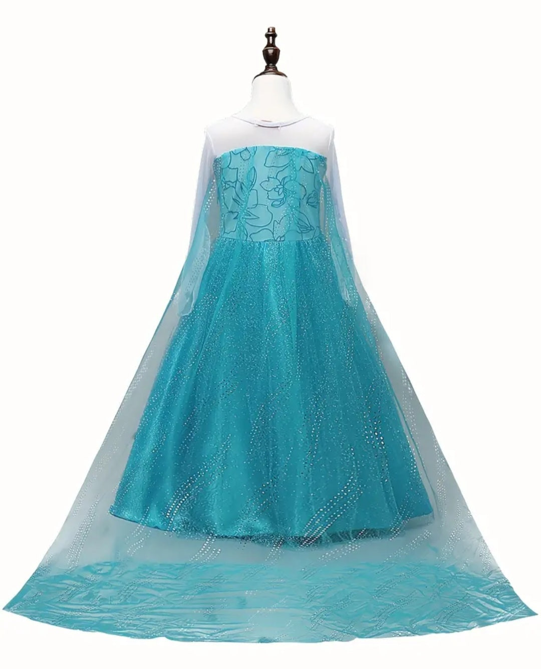 Teal Ice Princess Costume  #10020036