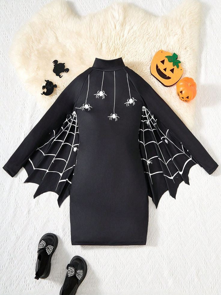 Webbed Spider Dress  #1001032