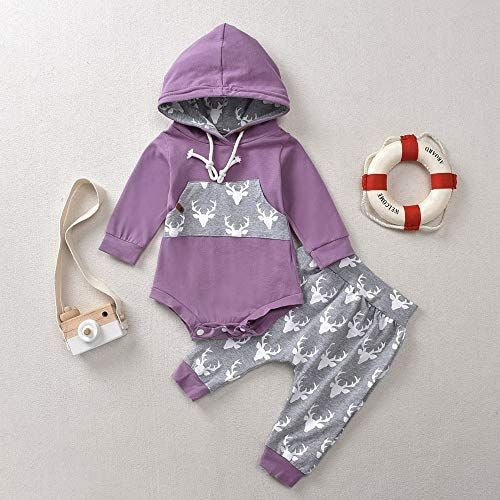 Oh Deer, Hooded Romper and High Waisted Pants #1001039