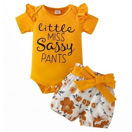 Little Miss Sassy Pants 2PCS #1000693