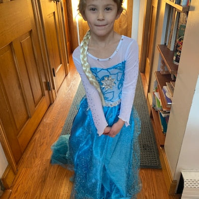 Teal Ice Princess Costume  #10020036