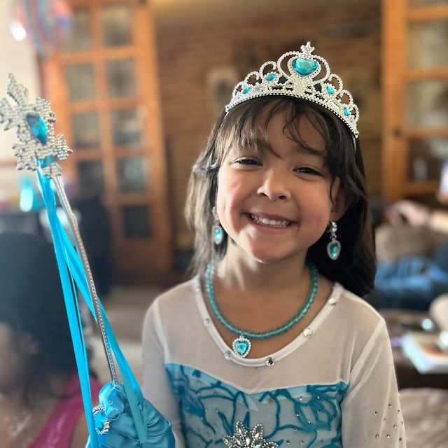 Teal Ice Princess Costume  #10020036