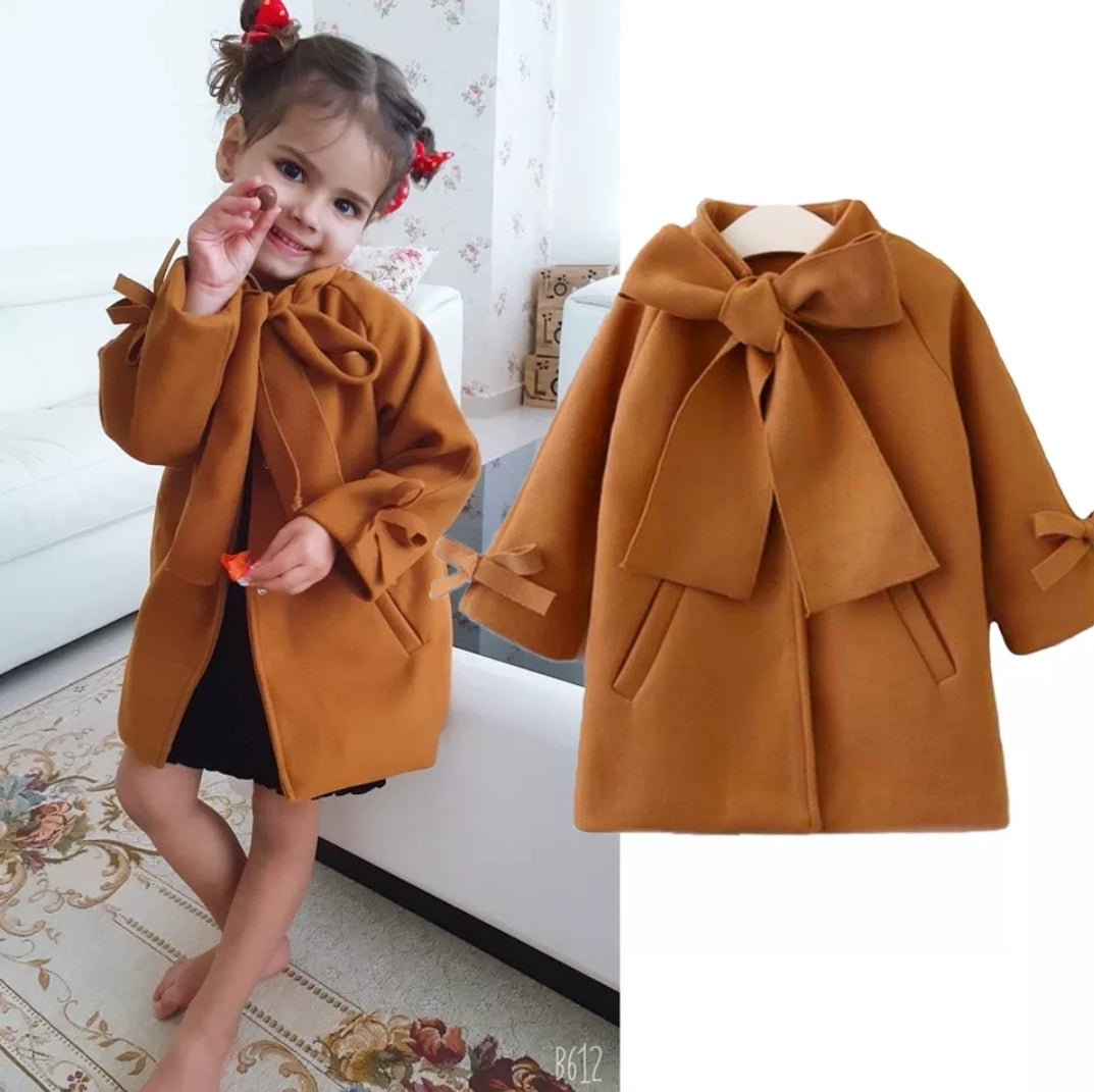 Caramel Melton Coat #100013