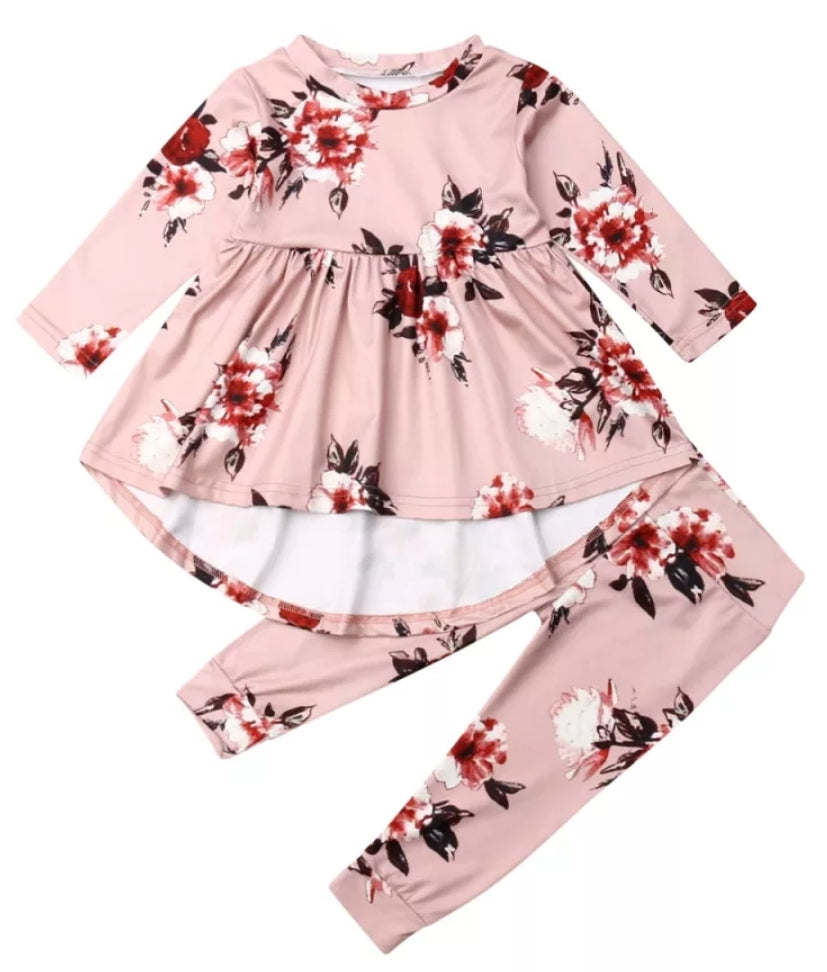 Floral Dress Top and Leggings ( The Lisa Outfit) #100078