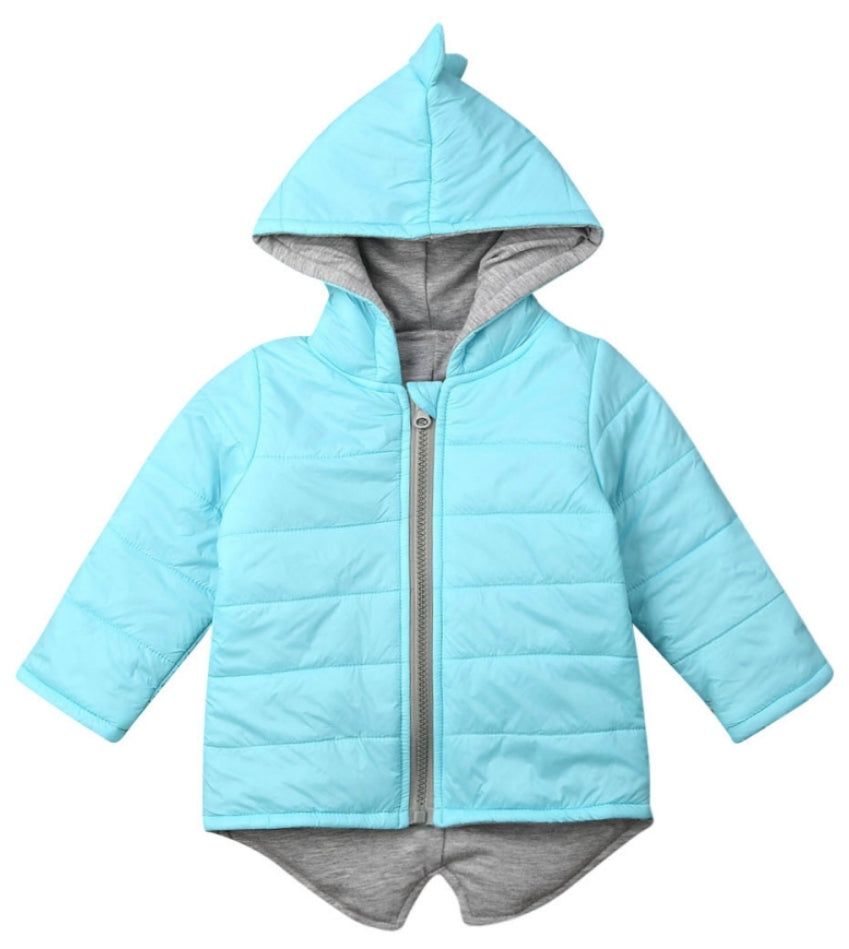 Dino Puffer Jacket Blue #1000319