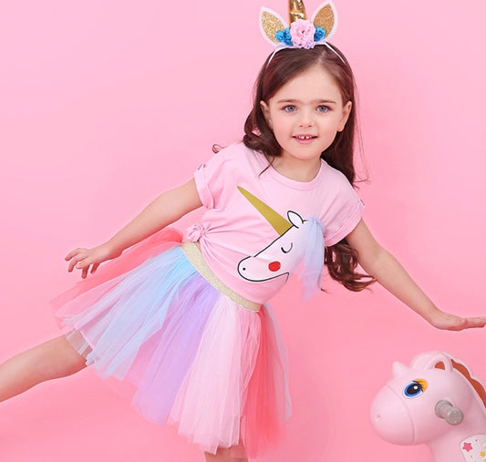 Unicorn Top and Rainbow Tutu #1000370