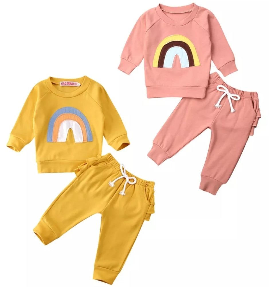 Yellow Rainbow Tracksuit #1000129