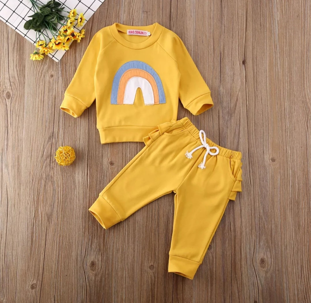 Yellow Rainbow Tracksuit #1000129