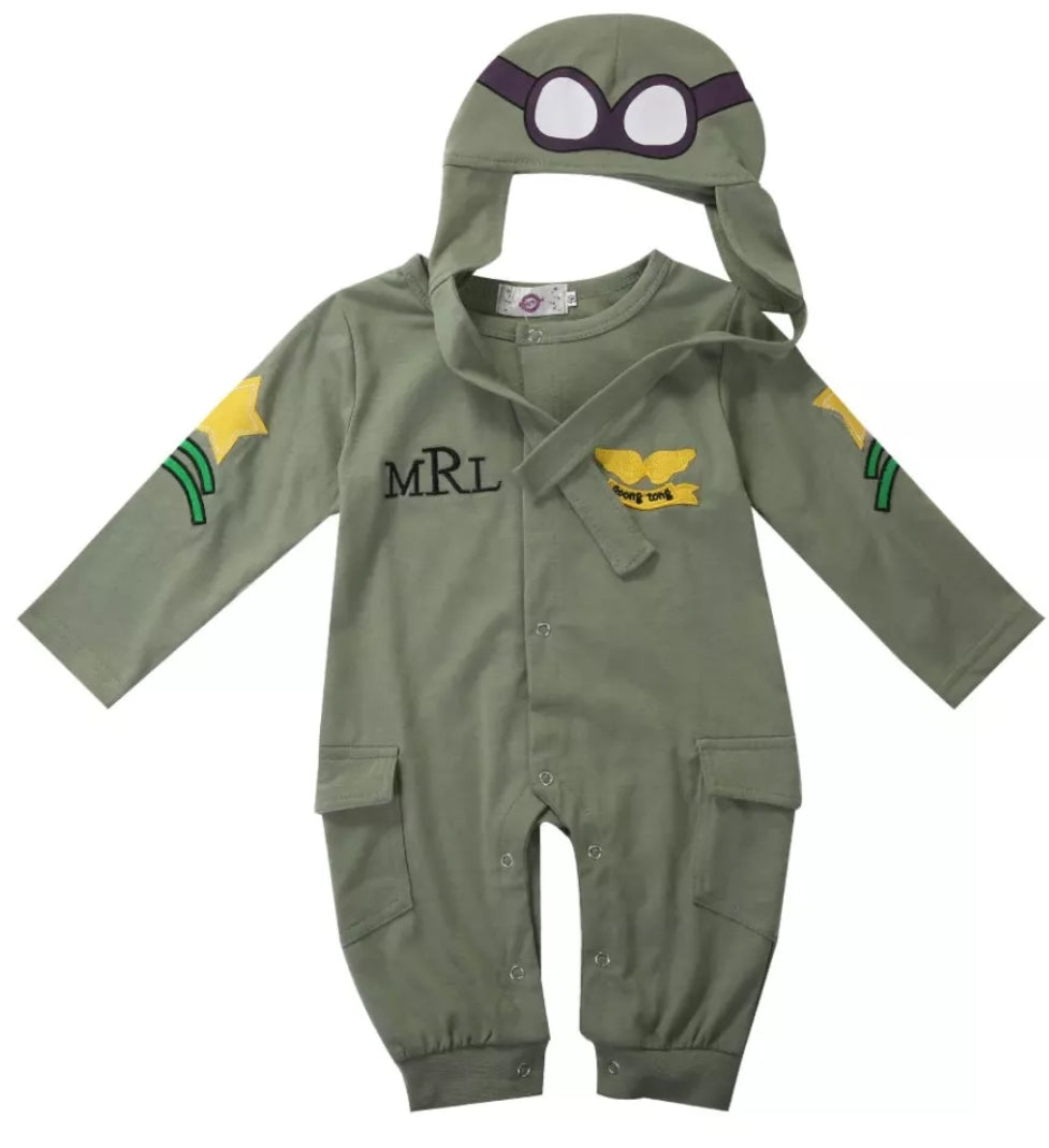 Aviator Romper and Hat #2000198