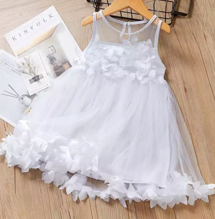 White Flower Dress #1000307