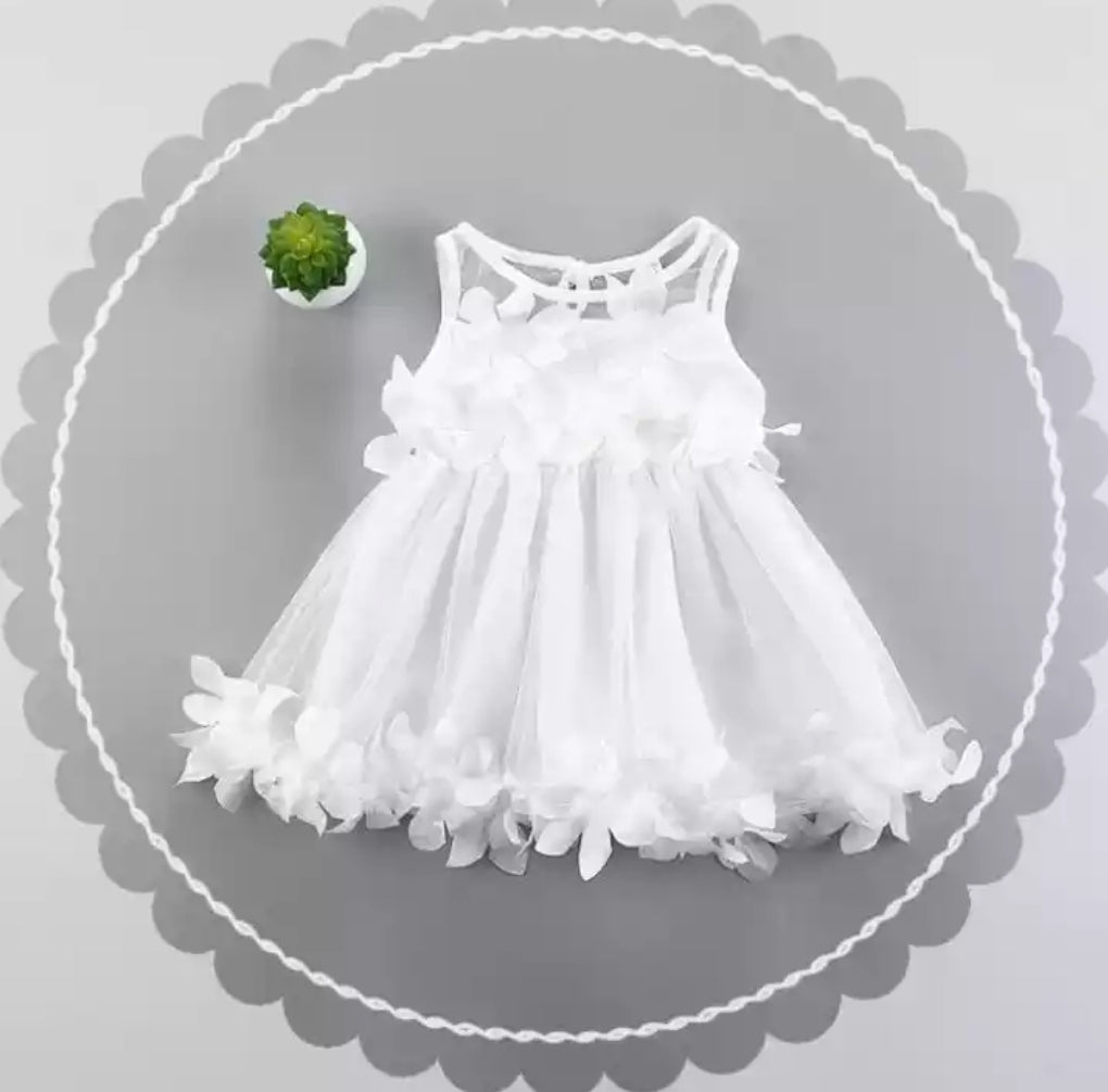 White Flower Dress #1000307