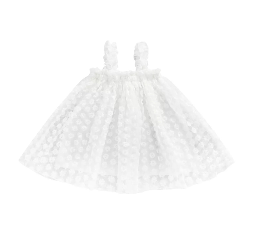 White Tulle Dress #1001069