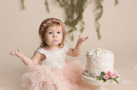 Peachy Pink and Lace Tutu Dress #1000127
