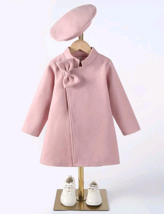 Pink Melton Coat and Bourree #1001110