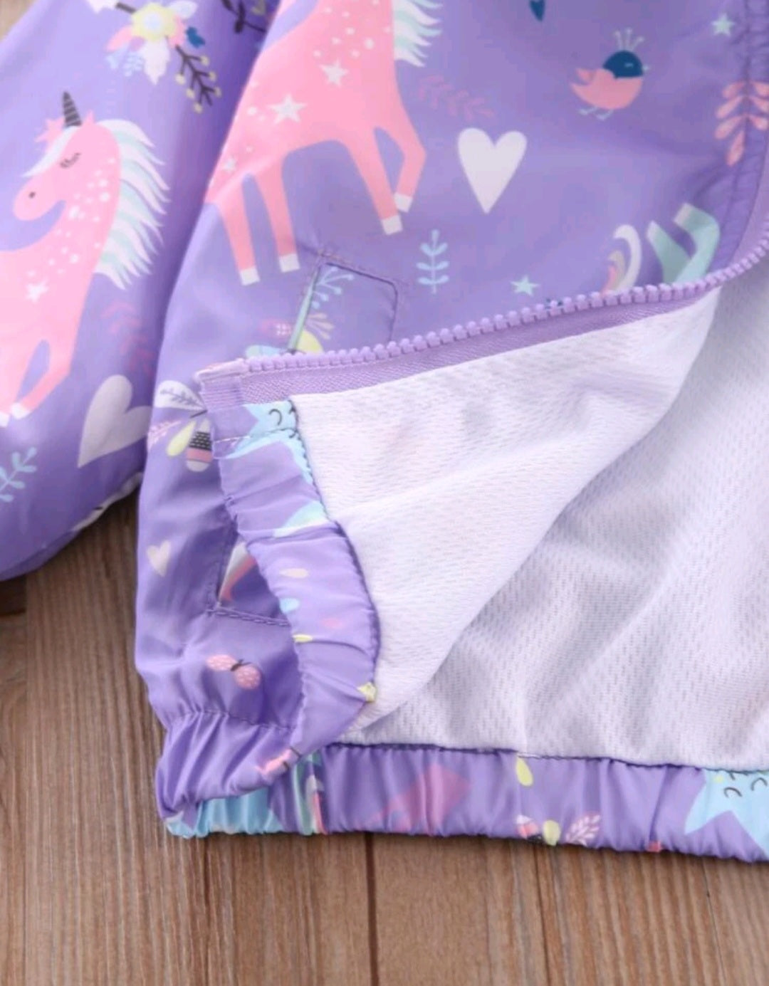 Purple Unicorn Windbreaker #1001028