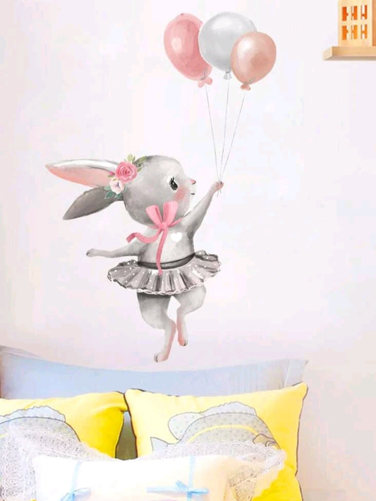 Bunny Tutu Wall Sticker #600014