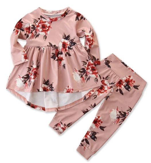 Floral Dress Top and Leggings ( The Lisa Outfit) #100078